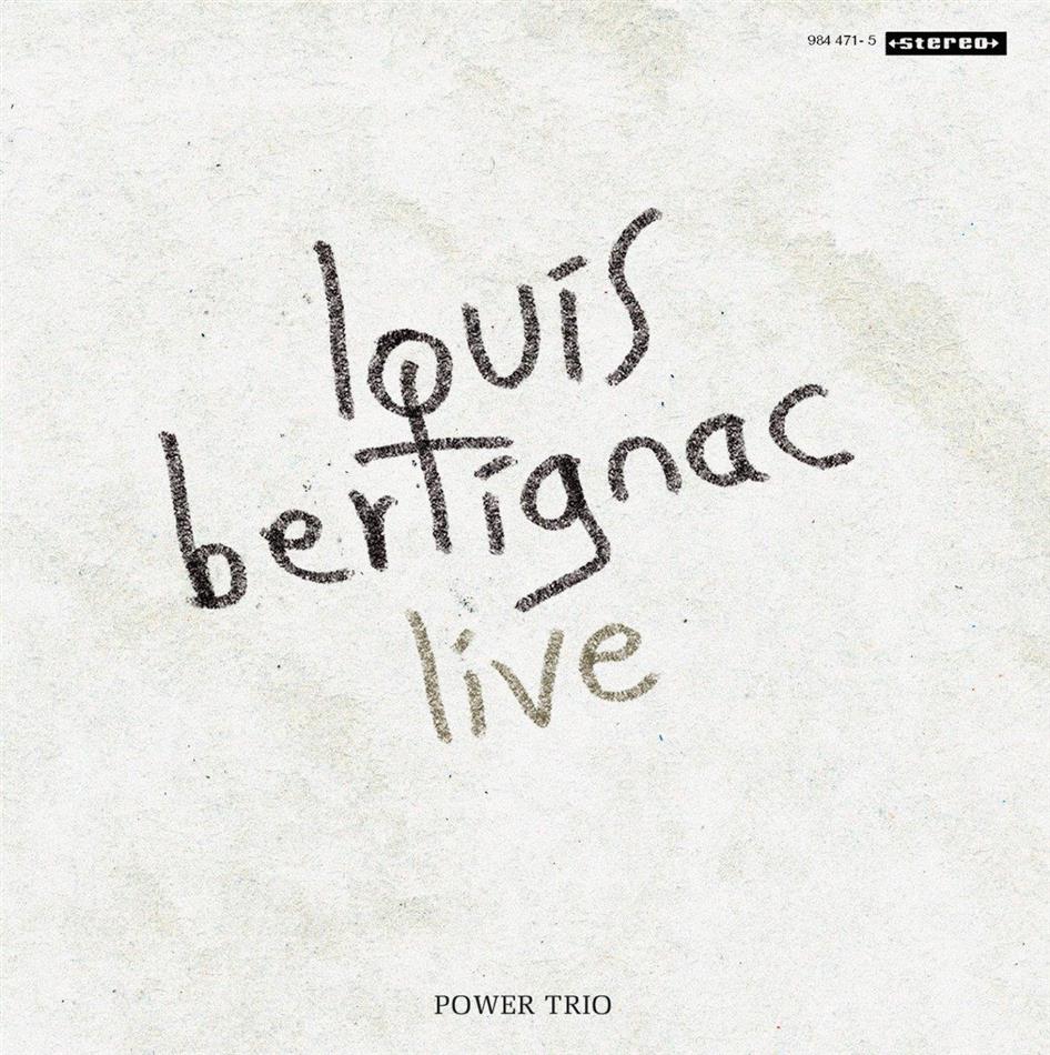 Louis Bertignac - Live Power Trio 2 CDs