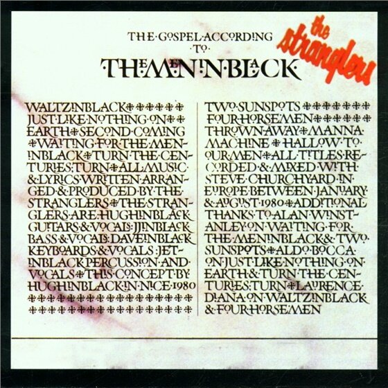 The Stranglers - Men In Black & Bonus Tracks Versione Rimasterizzata