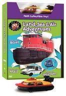 Real Wheels: - Land, air & sea adventures (with toy)