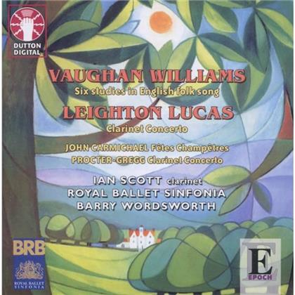 Ian Scott & Various - English Clarinet Concertos
