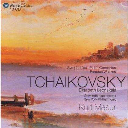 Kurt/Nyp Masur & Peter Iljitsch Tschaikowsky (1840-1893) - Complete Masur Recordings (10 CDs)