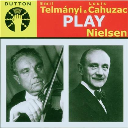 Emil Telmanyi & Carl August Nielsen (1865-1931) - Konzert Fuer Klarinette Op57,