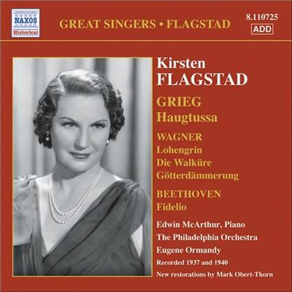 Kirsten Flagstad & Grieg/Beethoven/Wagner/Weber - Haugtussa/Fidelio/Lohengrin/Ozean