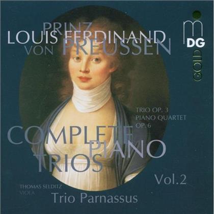 Trio Parnassus & Prinz Louis Ferdinand Von Preussen - Klaviertrios Sämtliche Vol. 2