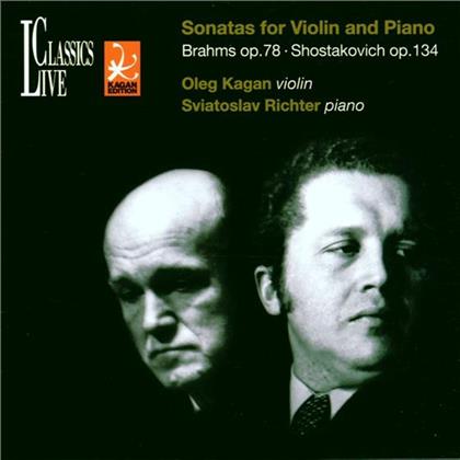 Kagan Oleg/Richter Sviatoslav & Johannes Brahms (1833-1897) - Sonate Fuer Violine & Klavier