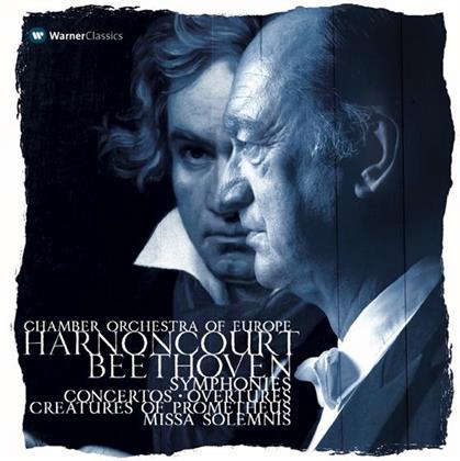 Nikolaus Harnoncourt & Ludwig van Beethoven (1770-1827) - Complete Beethoven Recordnigs (14 CDs)