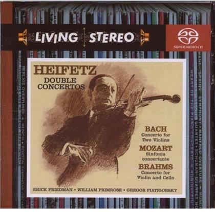 Jascha Heifetz & Bach/Brahms/Mozart - Living Stereo - Konzerte Für 2 Violinen