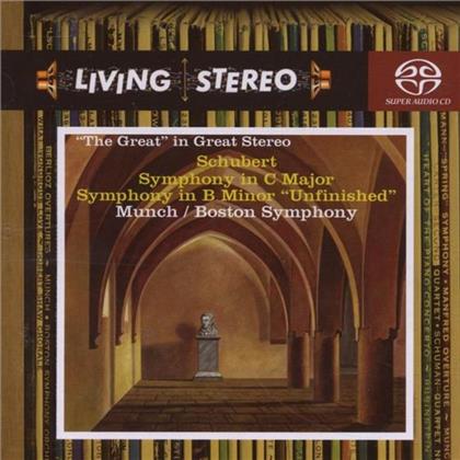Charles Munch & Franz Schubert (1797-1828) - Living Stereo - Sinfonien 9+8