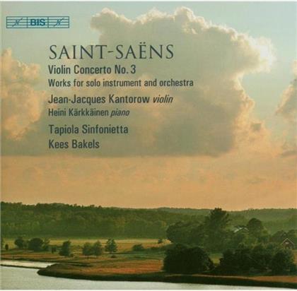 Kantorow Jean-Jacques/Kärkkäinen Heini & Camille Saint-Saëns (1835-1921) - Violinkonzert 3/Capricen/Prelude/Allegro