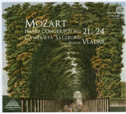 Vladar Stefan/Camerata Salzburg & Wolfgang Amadeus Mozart (1756-1791) - Klavierkonzerte 21, 24