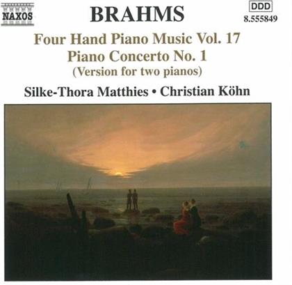 Matthies Silke-Thora/Köhn Christian & Brahms Johannes/Joachim Joseph - Klavierkonzert 1 (Arr. 2 Klaviere)