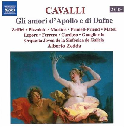 Zedda Alberto/Zeffiri/Pizzolato/Martins & Francesco Cavalli (1602-1676) - Gli Amori D'apollo E Di Dafne (2 CDs)