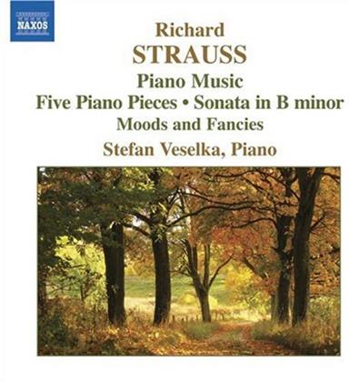Stevan Veselka & Richard Strauss (1864-1949) - 5 Klavierstücke/Sonate H-Moll/Stimmungs.