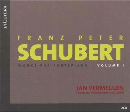Jan Vermeulen & Franz Schubert (1797-1828) - Scherzo D593/1-2, Sonate Fuer (2 CDs)