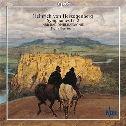 Beermann Frank/Po Ndr & Heinrich von Herzogenberg (1843-1900) - Sinfonie 1 Op50, 2 Op70