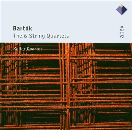 Keller Quartett & Béla Bartók (1881-1945) - Streichquartette 1-6 (2 CDs)