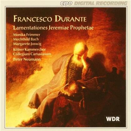 Frimmer Monika / Bach & Francesco Durante - Lamentationes Jeremiae Prophet