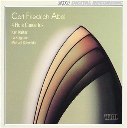 Kaiser/La Stagione & Carl Friedrich Abel (1723-1787) - Konzert Fuer Floete Op6/1,2,3,