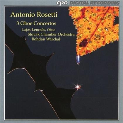 Lajos Lencses & Francesco Antonio Rosetti (1750-1792) - Konzert Fuer Oboe In C-Dur, D-