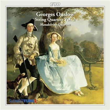 Mandelring Quartett & George Onslow (1784-1853) - Quartett Op4/1, Op10/1, Op46/3