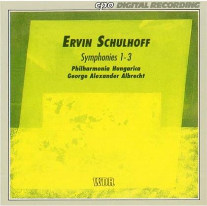 Philharmonia Hungarica & Erwin Schulhoff (1894-1942) - Sinfonie Nr1, Nr2, Nr3
