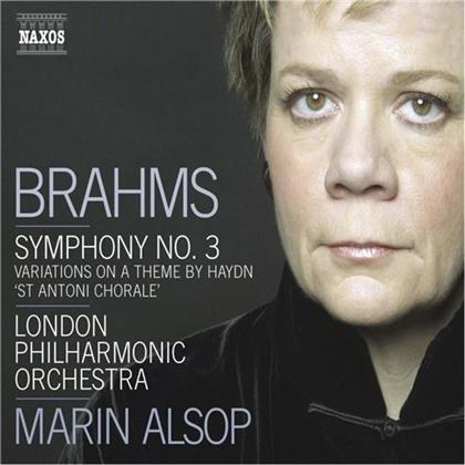 Alsop Marin / Lpo & Johannes Brahms (1833-1897) - Sinfonie 3/Haydn-Variationen