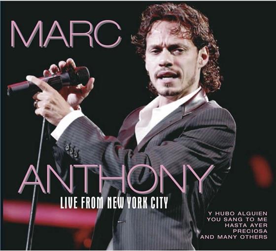 Marc Anthony - Live From New York City Digipack