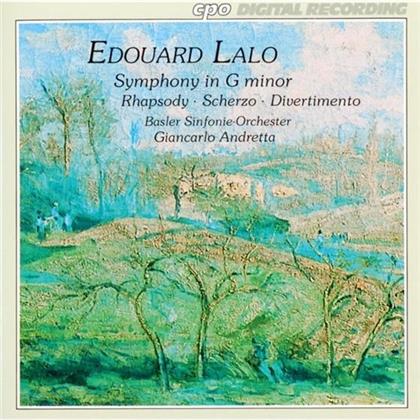 Andretta/So Basel & Édouard Lalo (1823-1892) - Sinfonie In G-Moll, Rhapsodie,