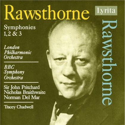Tracey Chadwell & Alan Rawsthorne (1905-1971) - Sinfonie Nr1, Nr2, Nr3