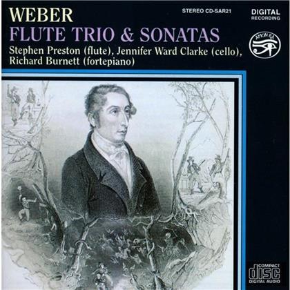 Stephen Preston & Carl Maria von Weber (1786-1826) - Sonate Fuer Floete & Klavier O