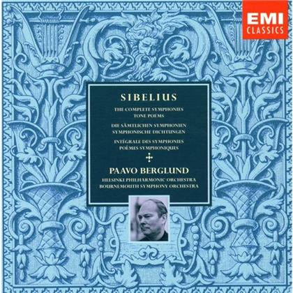 Paavo Berglund & Jean Sibelius (1865-1957) - Sinfonie 1-7/Kullervo Symphony (8 CD)