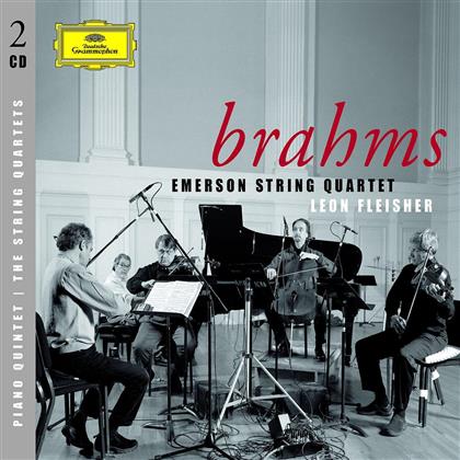 Emerson String Quartet & Johannes Brahms (1833-1897) - String Quartets & Piano Quintet (2 CDs)
