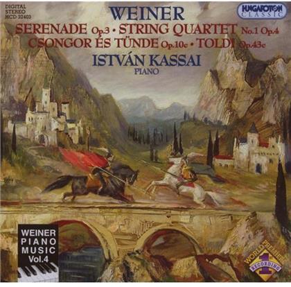 Istvan Kassai & Leo Weiner - Werk Fuer Klavier, Das Vol 4 :
