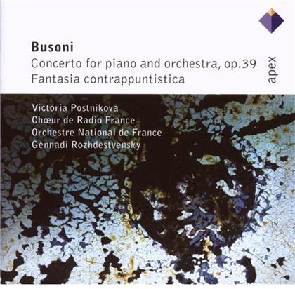 Victoria Postnikova & Ferruccio Busoni (1866-1924) - Klavierkonzert Op 39 (2 CDs)
