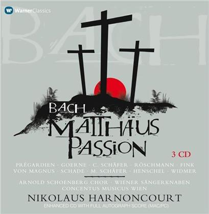 Schaefer/Goerne/Pregardien & Johann Sebastian Bach (1685-1750) - Matthäus Passion (Gesamt) s (3 CDs)