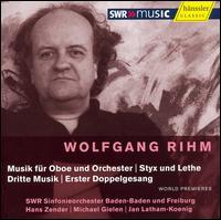 Swr So Baden-Baden/Freiburg & Wolfgang Michael Rihm (*1952) - Musik Für Oboe+Orchester - Rihm Edition