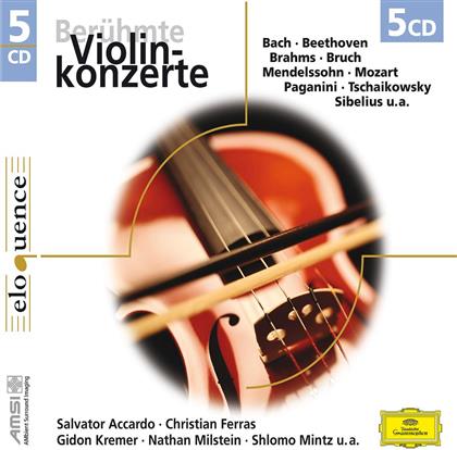 Various & Various - Berühmte Violinkonzerte (5 CDs)
