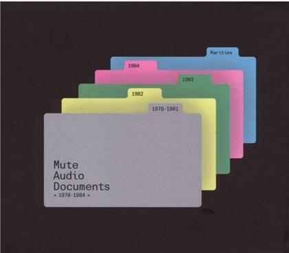 Mute Audio Documents (1978-1984) - Various /76-Page Book (10 CDs)