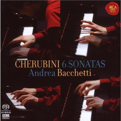 Andrea Bacchetti & Luigi Cherubini - 6 Piano Sonatas (SACD)