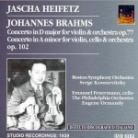 Jascha Heifetz & Johannes Brahms (1833-1897) - Doppelkonzert Op102, Konzert F