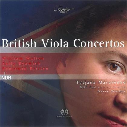 Masurenko Tatjana/Walker Garry & Walton/Beamish/Britten - Konzerte Fuer Bratsche