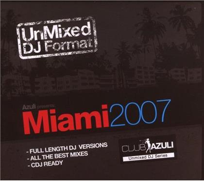 Azuli Presents - Miami 2007 - Unmixed (2 CDs)