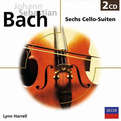 Lynn Harrell & Johann Sebastian Bach (1685-1750) - Cello-Suiten (2 CDs)