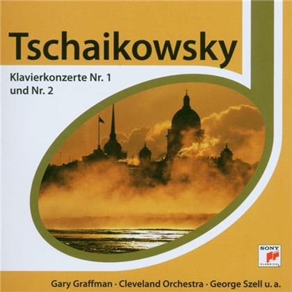 Gary Graffman & Peter Iljitsch Tschaikowsky (1840-1893) - Esprit/Klavierkonzerte 1+2