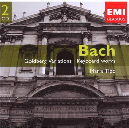 Maria Tipo & Johann Sebastian Bach (1685-1750) - Goldberg Variationen (2 CD)