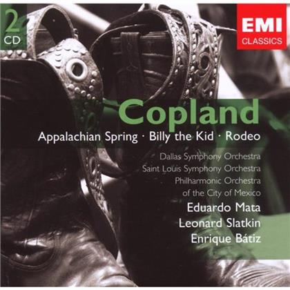 Leonard Slatkin & Aaron Copland (1900-1990) - Orchesterwerke (2 CDs)