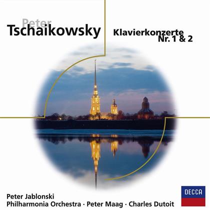 Jablonski/Maag/Dutoit & Peter Iljitsch Tschaikowsky (1840-1893) - Klavierkonzerte 1&2