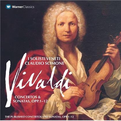 I Solisti Veneti & Antonio Vivaldi (1678-1741) - Concertos & Sonatas (18 CDs)