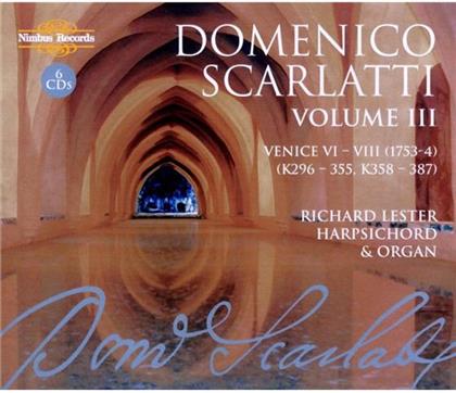 Richard Lester & Domenico Scarlatti (1685-1757) - Sonate Fuer Cembalo Vol 1 : K2 (6 CDs)