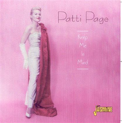 Patti Page - Keep Me In Mind